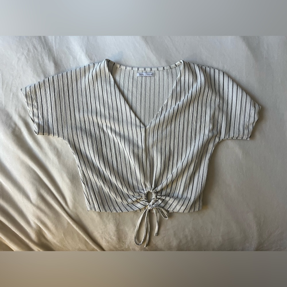 Zara striped top
